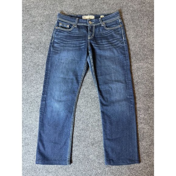 BKE Jeans‎ Womens 29 Blue Harper Bootcut Medium Wash Mid-Rise Stretch Denim - Picture 1 of 11